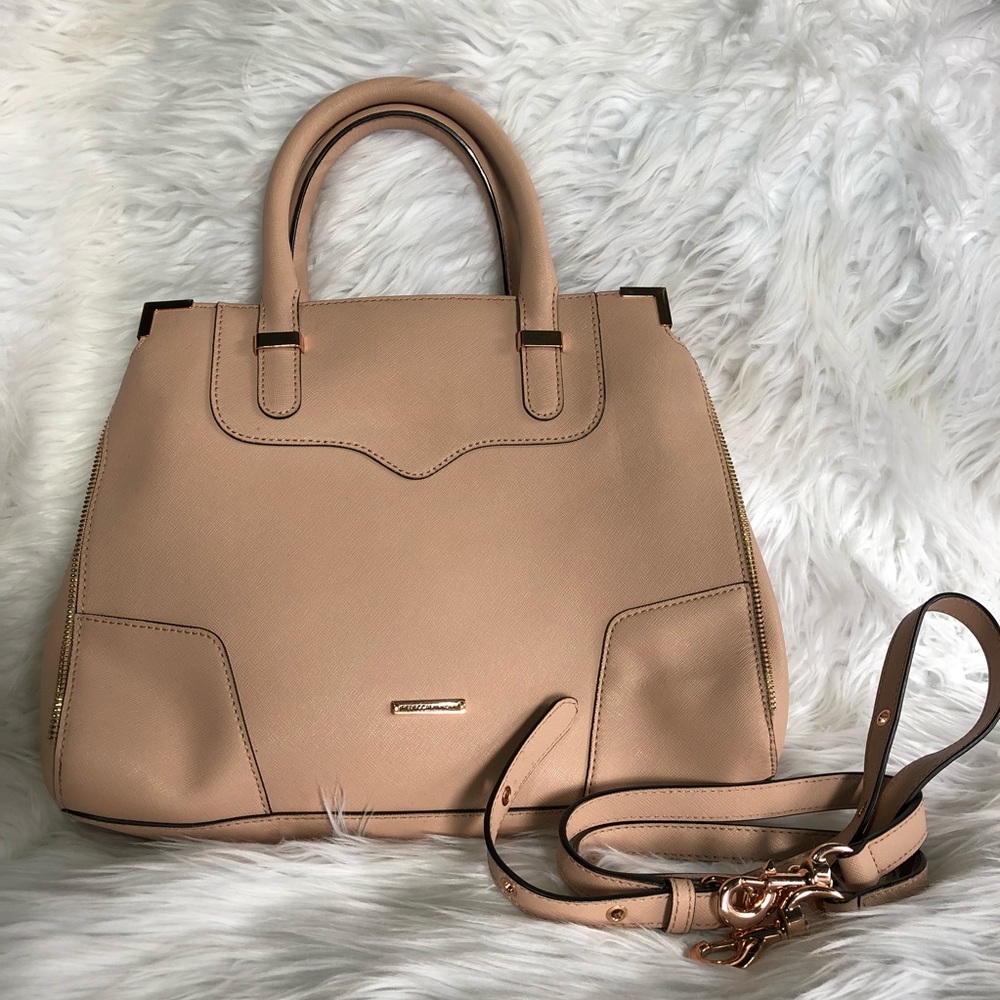 💕Rebecca Minkoff Blush Rose Gold Satchel💕
